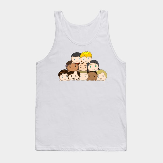 Merlin Tsum tsum Tank Top by QuinnOliver